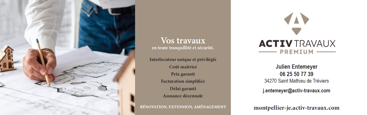 ACTIVTRAVAUX Premium — Rénovation, extension, aménagement