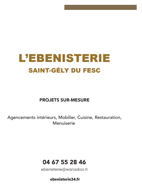 Logo L'Ébénisterie
